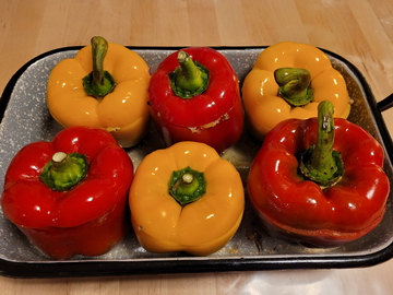 Gefüllte Paprikaschoten