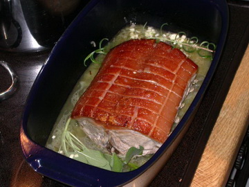 Spanferkelbraten